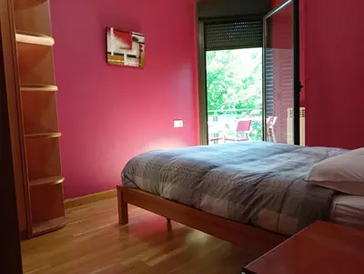Cama o camas de una habitación en La Terraza de Zahara