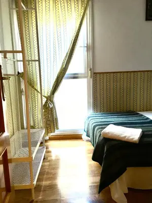 Cama o camas de una habitación en EL RINCÓN DE TORRENUEVA