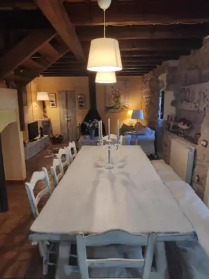 Zona de estar de Cal París Rural