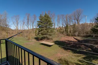 Paisaje cerca de este chalet de montaña