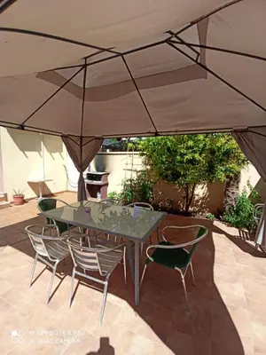 Un patio o zona al aire libre en El Vergel del Piedra
