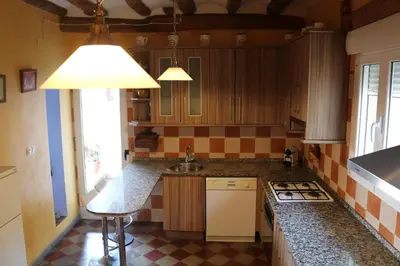 Una cocina o zona de cocina en Casa rural tres regiones