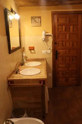 Un baño de Casa rural tres regiones