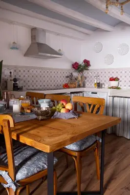 Una cocina o zona de cocina en Ca la Casilda