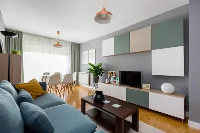 Zona de estar de SANTANDER - Apartamento ejectutivo con garaje