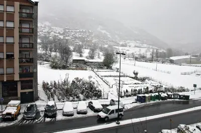 Vielha centrico Calbeto FU en invierno
