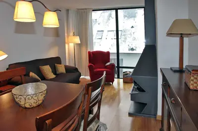 Zona de estar de Vielha centrico Calbeto FU