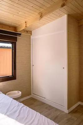 Cama o camas de una habitación en El Arrebol Comfort Camp