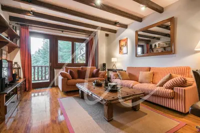 Zona de estar de Amitges by SeaMount Rentals