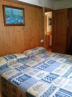 Cama o camas de una habitación en Casa Marieta