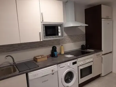 Una cocina o zona de cocina en Casa rural 