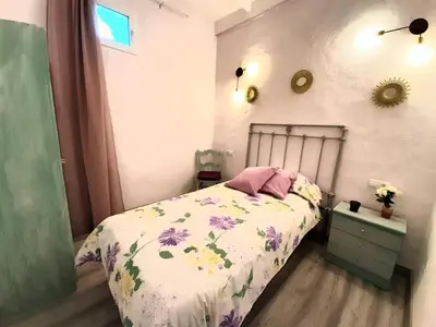 Cama o camas de una habitación en CASA RURAL 