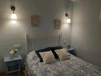 Cama o camas de una habitación en CASA RURAL 