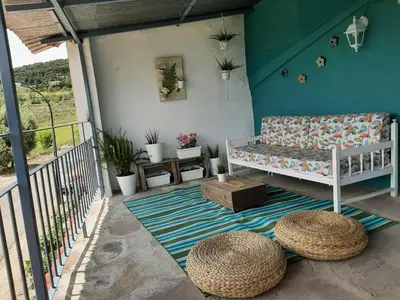 Un balcón o terraza de CASA RURAL 