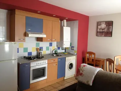 Una cocina o zona de cocina en Apartamentos Residencial Fornocal