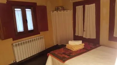 Cama o camas de una habitación en Carmen De Arnas