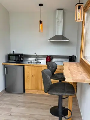 Una cocina o zona de cocina en Mas del Bot