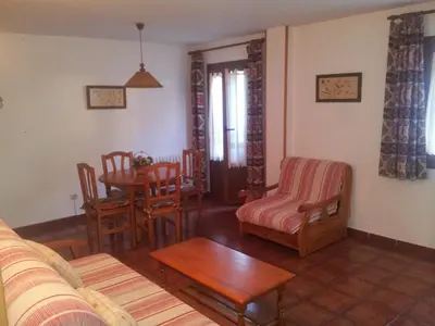 Zona de estar de Apartamentos Petronilla