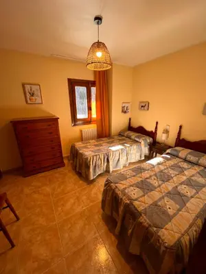 Cama o camas de una habitación en Cases Artigues