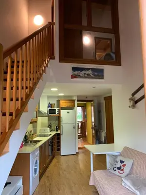 Una cocina o zona de cocina en Apartamentsaloriaburg