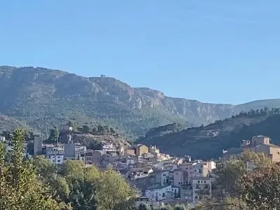 Vista general de una montaña o vista desde el apartamento