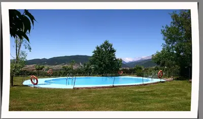 Piscina en o cerca de Camping Aín Jaca