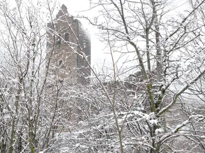 La Cabaña en invierno