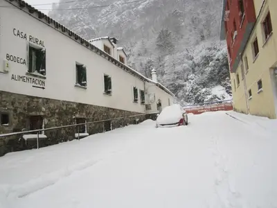 La Cabaña en invierno