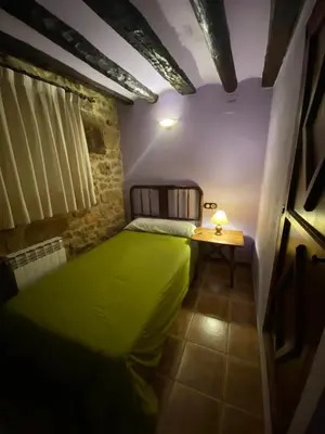Cama o camas de una habitación en Mas de Nofre