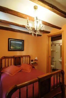 Cama o camas de una habitación en Casa Estivill