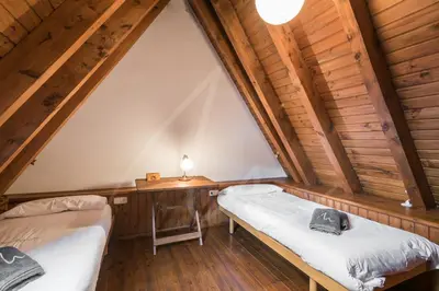 Cama o camas de una habitación en Casa Ferrera by SeaMount Rentals