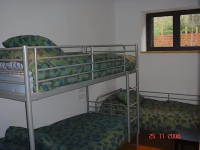Cama o camas de una habitación en Valencia de Aneu TP