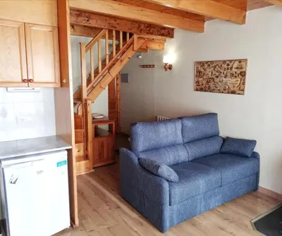 Zona de estar de Apartament Ca de Gallisca Taüll Vistas Espectaculares