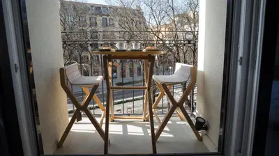 Un balcón o terraza de Hotel Ciudadela Pamplona