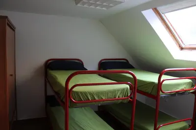 Zona de estar de Albergue de Canfranc Estación