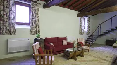 Zona de estar de Casa Rural Lakoak