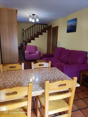 Zona de estar de Casa A Ruata