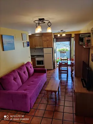 Una cocina o zona de cocina en Casa A Ruata