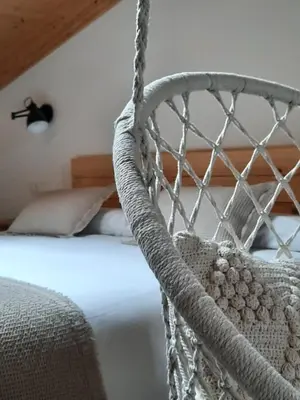Cama o camas de una habitación en Corral de l'esquirol