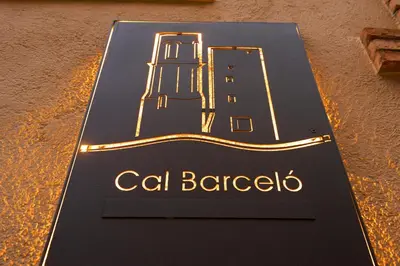 Certificado, premio, señal o documento que está expuesto en Cal Barceló