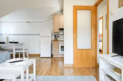 Una cocina o zona de cocina en Atico Abi Villanua