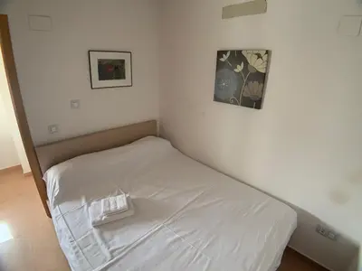 Cama o camas de una habitación en SEGEDA APARTAMENTOS Turisticos