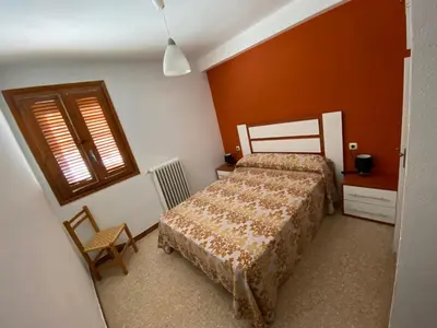 Cama o camas de una habitación en El Puente