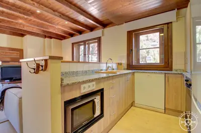 Una cocina o zona de cocina en PEULHA de Alma de Nieve