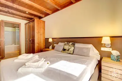 Cama o camas de una habitación en PEULHA de Alma de Nieve