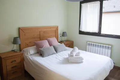 Cama o camas de una habitación en Apartamento Toran