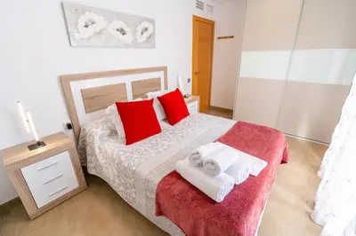 Cama o camas de una habitación en Casa Tío Pepe Valderrobres