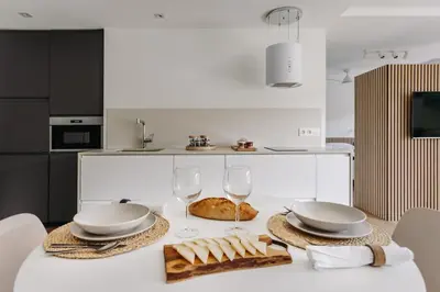 Una cocina o zona de cocina en Apartamento turístico Legate