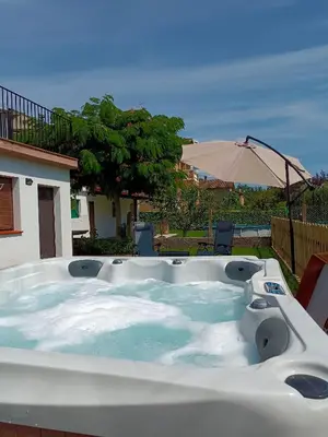 Plano de Apartamento Rural Casa Paco con Jacuzzi exterior y barbacoa