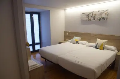 Cama o camas de una habitación en CASA SABINA